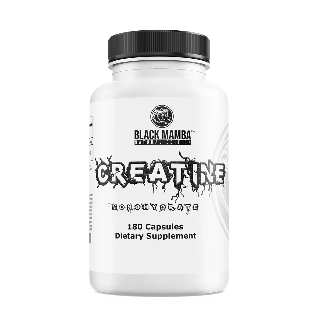 Black Mamba Creatine Capsules 180 Caps