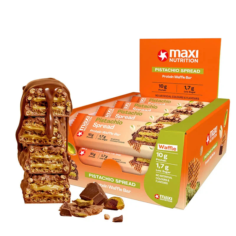 MaxiNutrition Protein Waffle Bar 12x40g