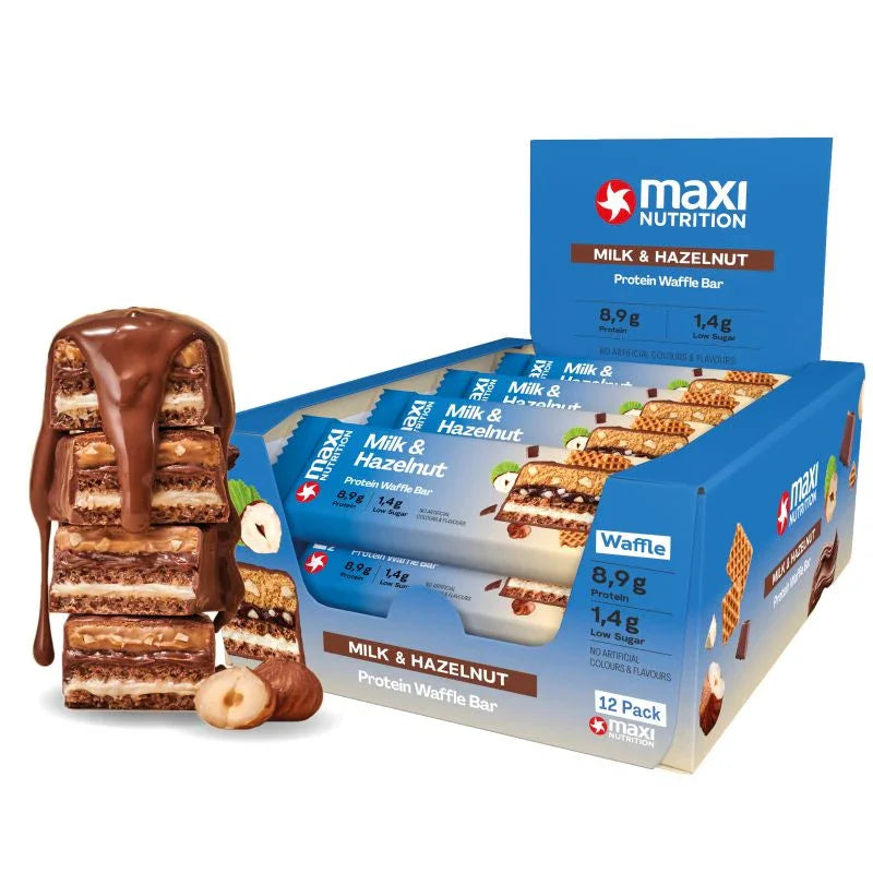 MaxiNutrition Protein Waffle Bar 12x40g