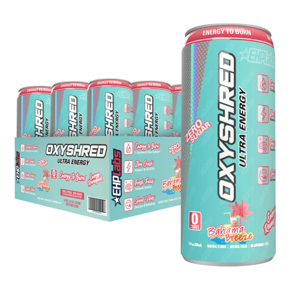 EHP Labs OxyShred Ultra Energy Drink RTD 12x355ml