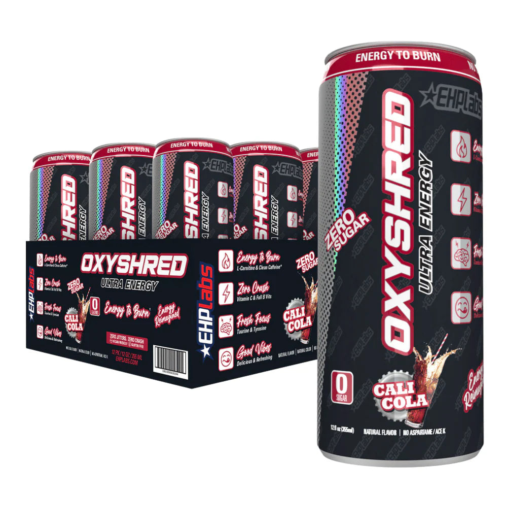 EHP Labs OxyShred Ultra Energy Drink RTD 12x355ml
