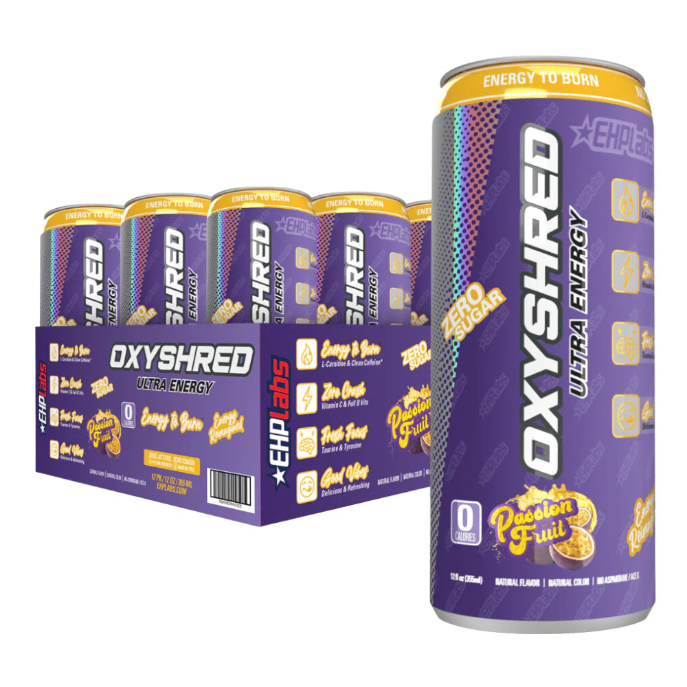 EHP Labs OxyShred Ultra Energy Drink RTD 12x355ml