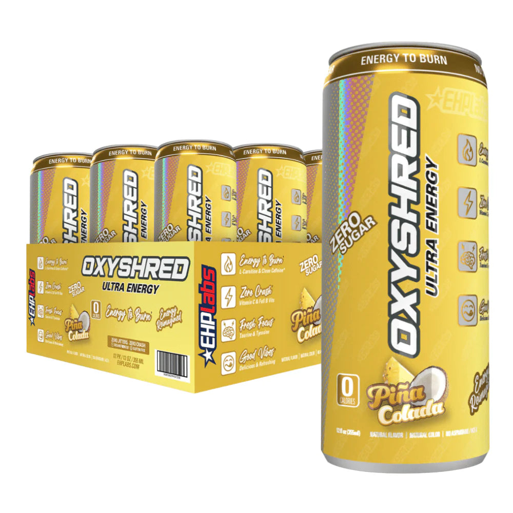 EHP Labs OxyShred Ultra Energy Drink RTD 12x355ml