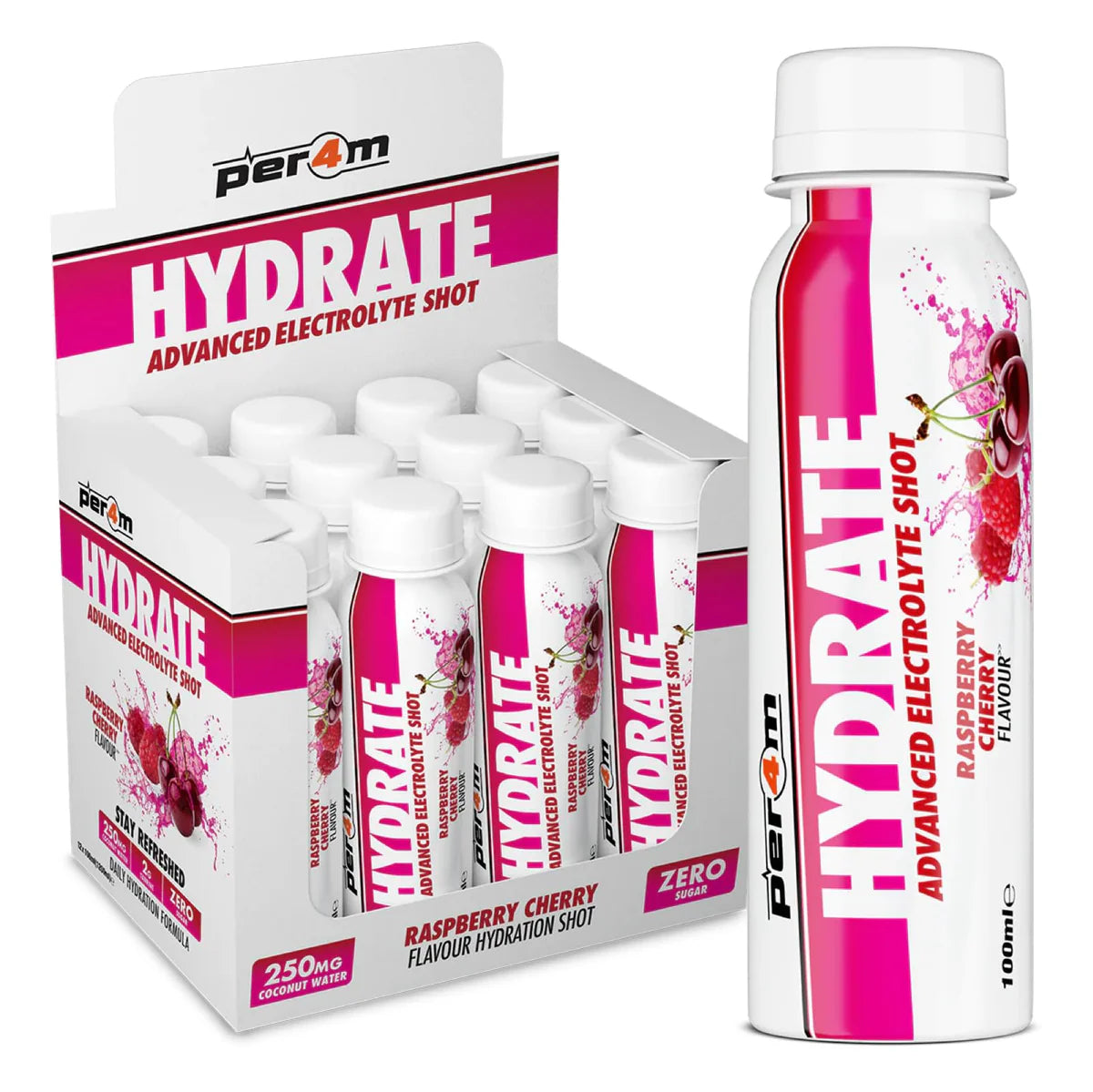 Per4m Hydrate Advanced Electrolyte Shot 12x100ml