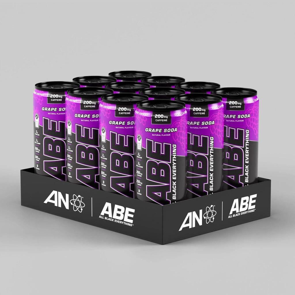 Applied Nutrition ABE (All Black Everything) Carbonated Can 12x330ml