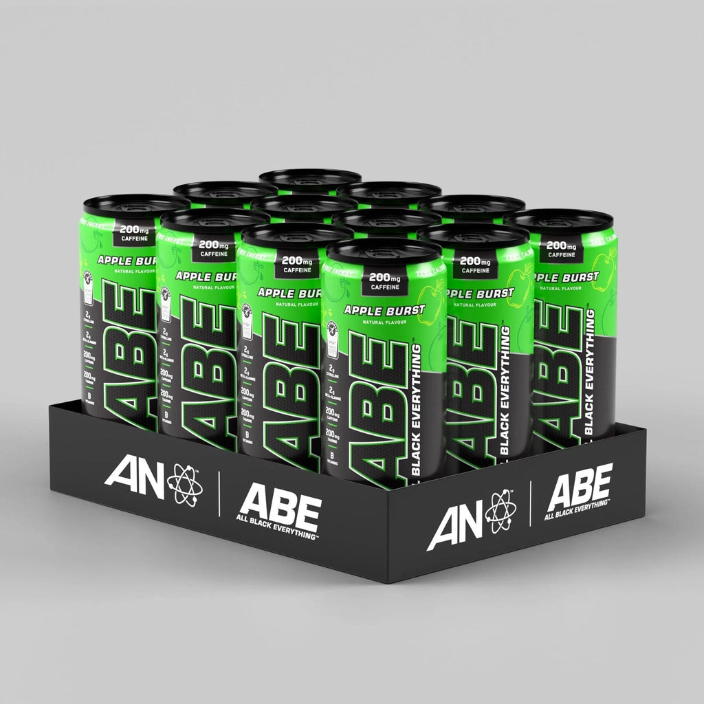 Applied Nutrition ABE (All Black Everything) Carbonated Can 12x330ml