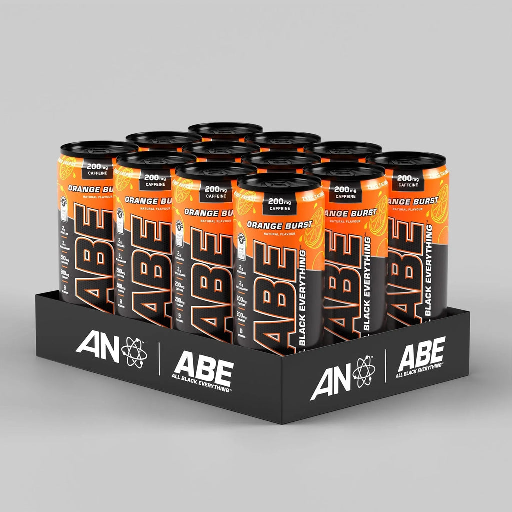 Applied Nutrition ABE (All Black Everything) Carbonated Can 12x330ml