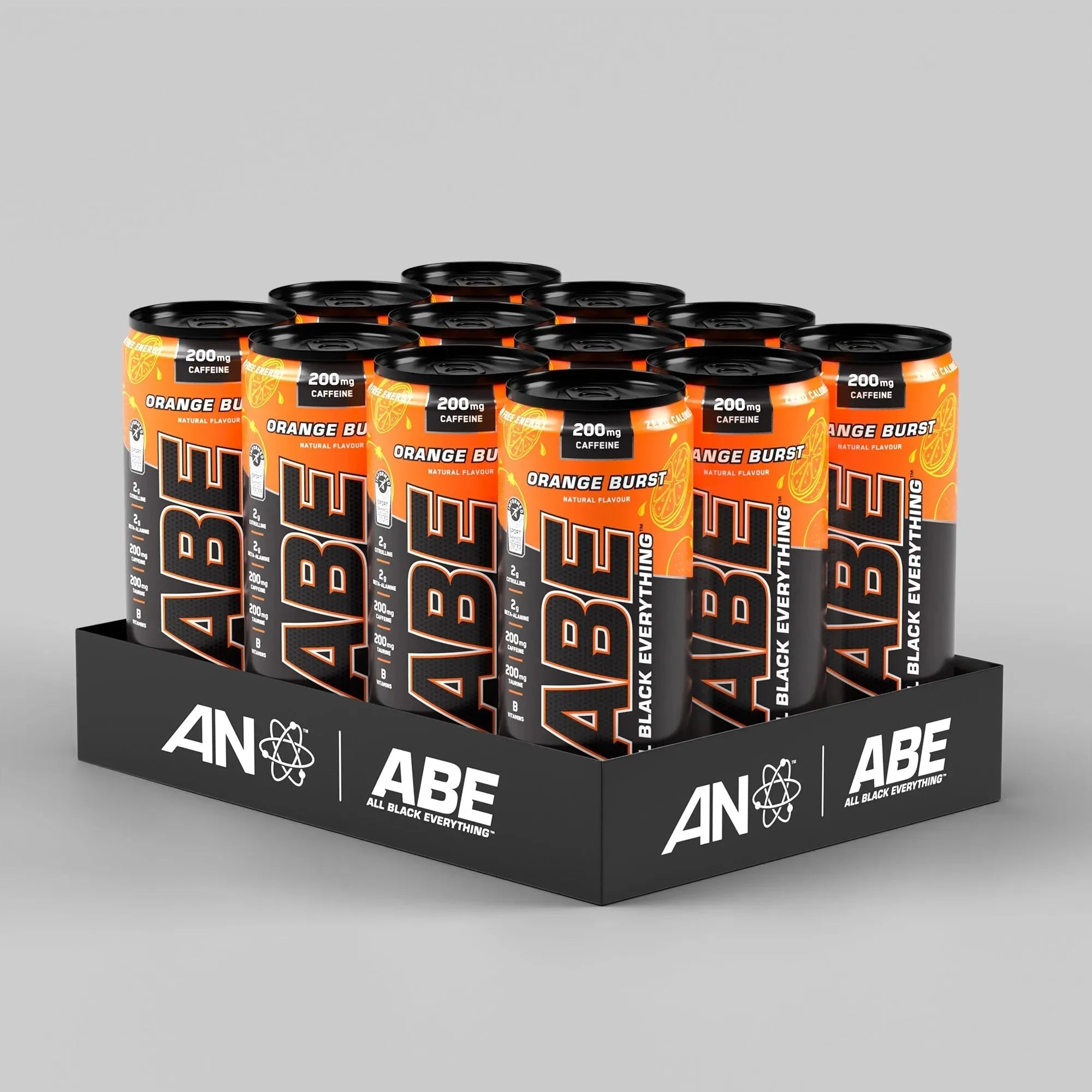 Applied Nutrition ABE (All Black Everything) Carbonated Can 12x330ml