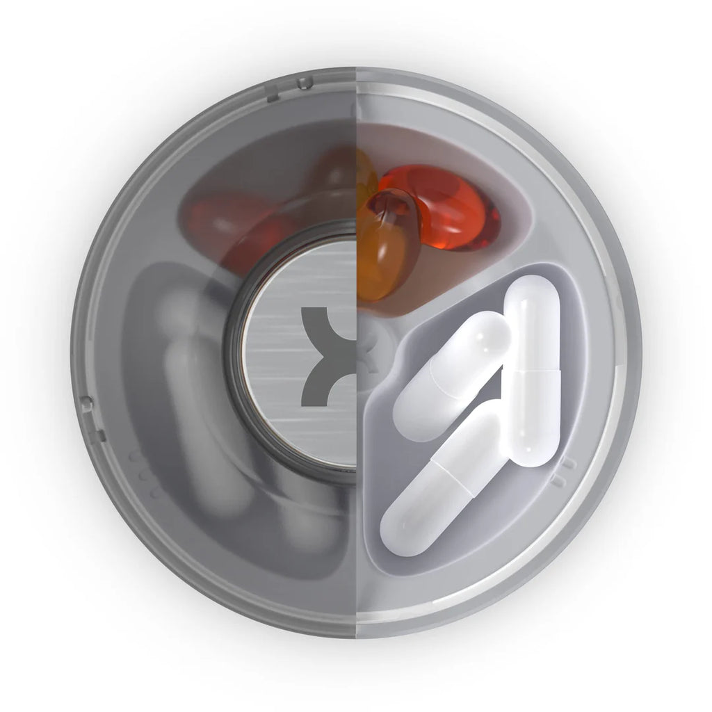 PROMiXX Core Vitamin & Supplement Case Ceramic White