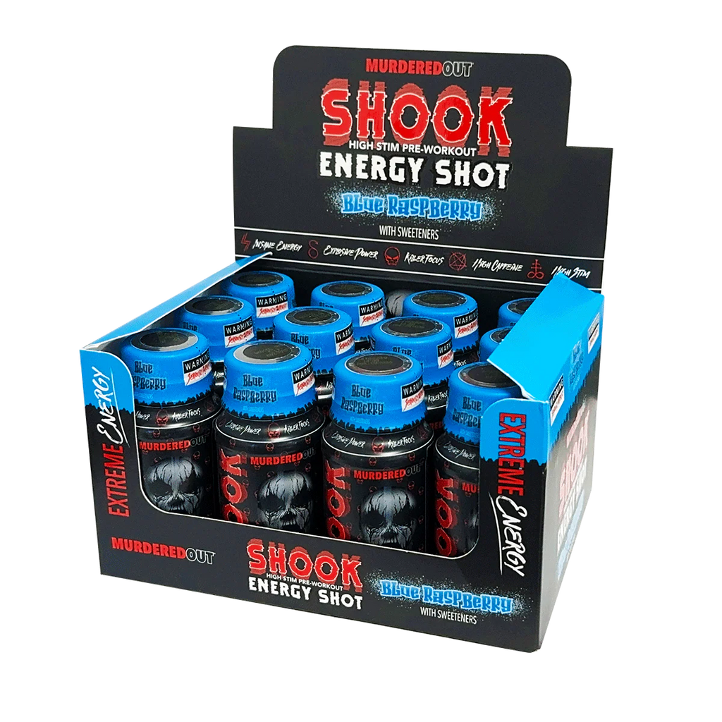 Murdered Out Shook Energy Shot 12x60ml