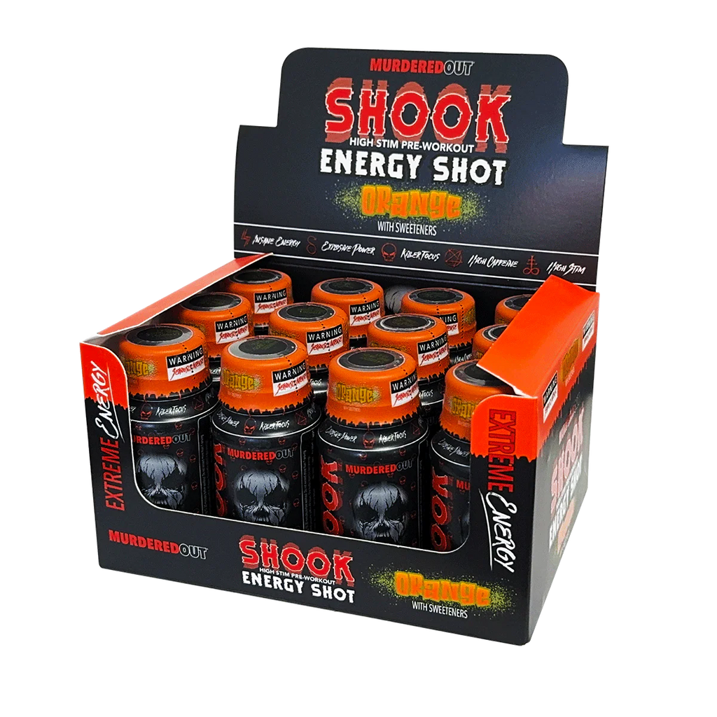 Murdered Out Shook Energy Shot 12x60ml