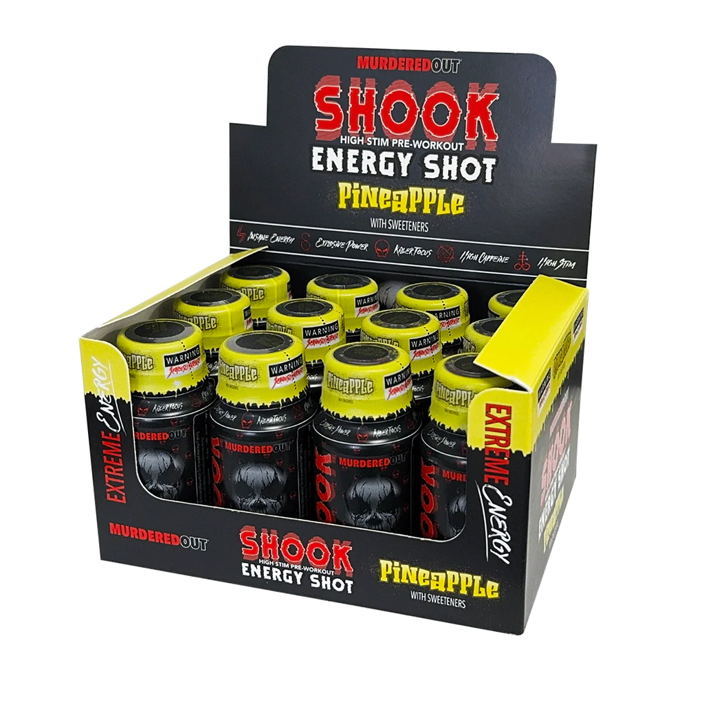 Murdered Out Shook Energy Shot 12x60ml