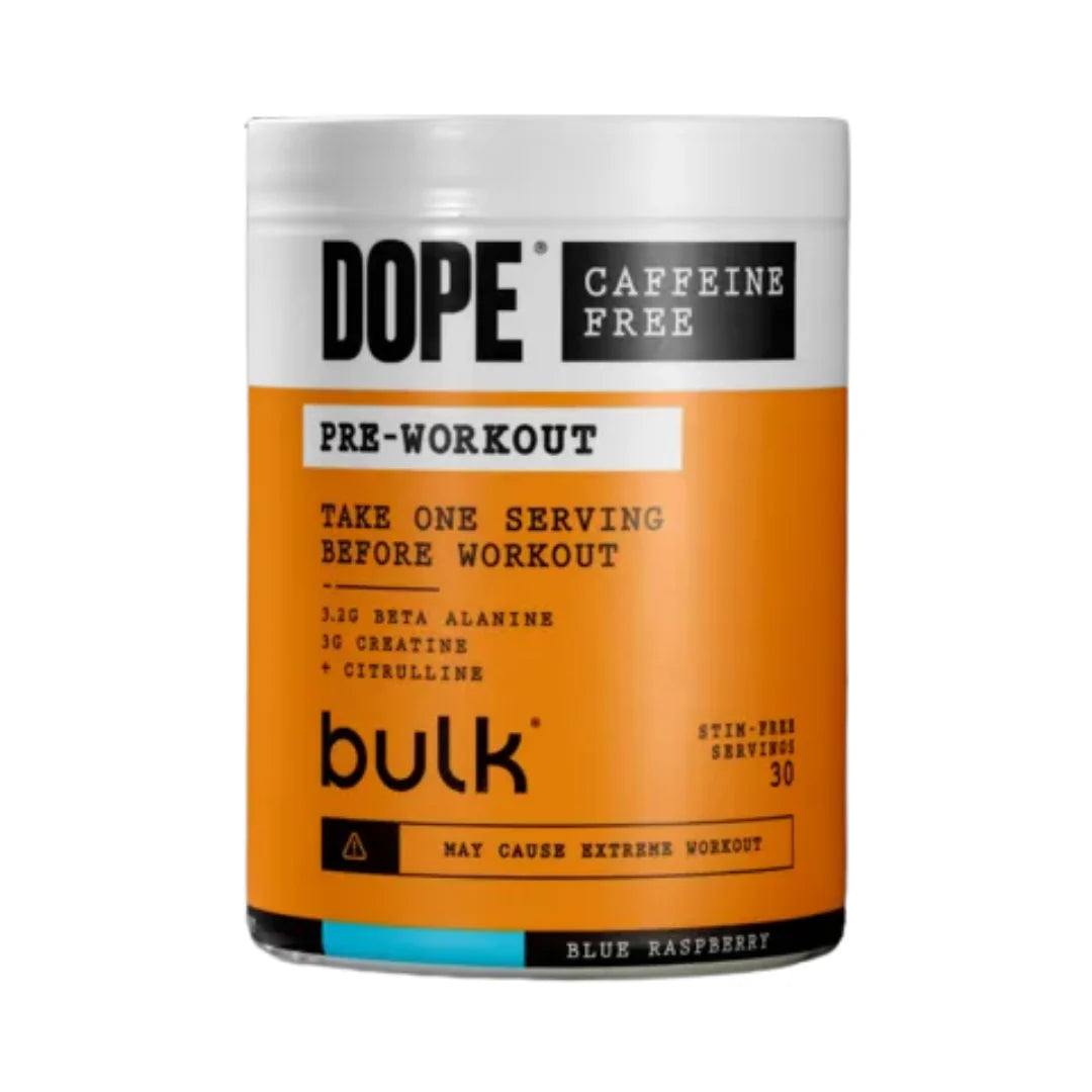 Bulk Dope Pre Workout Caffeine Free 510g