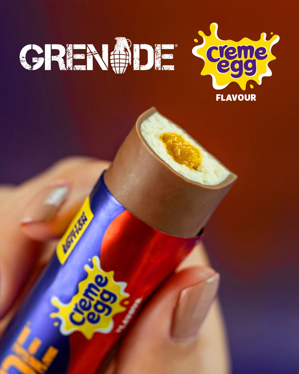 Grenade Protein Bar (Soft Core) 18x45g Creme Egg (Limited Edition)